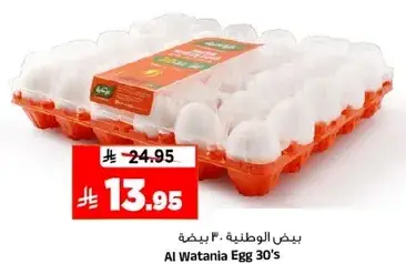 Al Wataniya Egg 30's