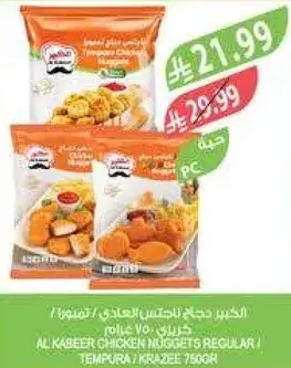AL KABEER CHICKEN NUGGETS REGULAR 750GR