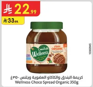 Wellness Choco Spread Organic 350g