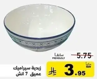 زيديه سيراميك عميق 7 انش
