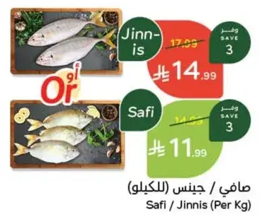سمك صافي / جينس (للكيلو)
