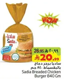 Sadia Breaded Chicken Burger 840 Gm
