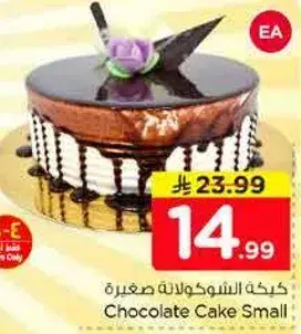 كيكه الشوكولاته صغيره