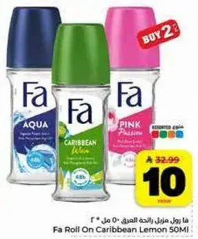 Fa Roll On Caribbean Lemon 50ml