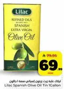 Lilac Spanish Olive Oil Tin 1Gallon