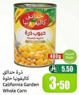 ذره حلوه كاليفورنيا Garden