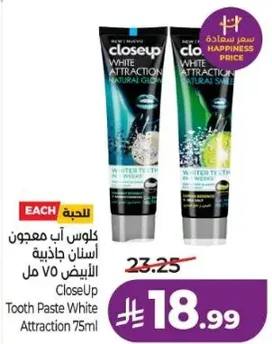 CloseUp Tooth Paste White Attraction 75ml