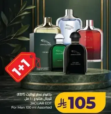 Jaguar EDT For Men 100 ml Assorted