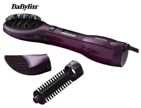 BaByliss Hair Brush with multiple attachments.