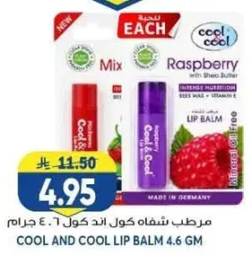 Cool and Cool Lip Balm 4.6gm