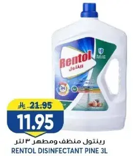 رينتول منظف ومطهر 3 لتر