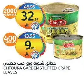 CHTOURA GARDEN STUFFED GRAPE LEAVES 400G