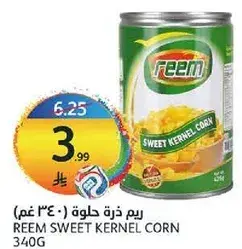 REEM SWEET KERNEL CORN 340G