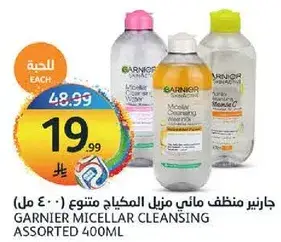 Garnier Micellar Cleansing Water Assorted 400ML