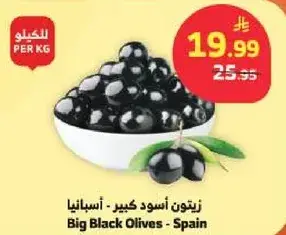 Big Black Olives - Spain