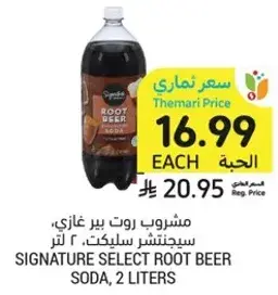 مشروب روت بير غازي، سيجنتشر سلكت، 2 لتر