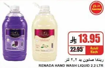 RENADA HAND WASH LIQUID 2.2 LTR