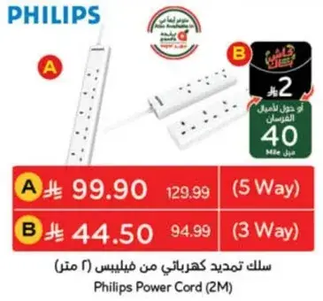 Philips Power Cord (2M)
