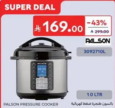 Palson Pressure Cooker 10 LTR