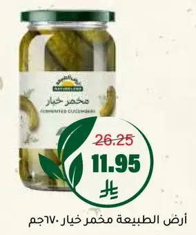 Natureland Fermented Cucumbers 720 g