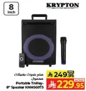 Portable Trolley- 8" Speaker