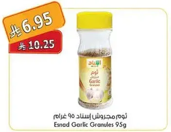 Esnad Garlic Granules 95g