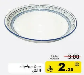 Plate 8 inches