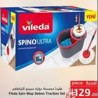 Fleda Spin Mop Sebno Traction Set