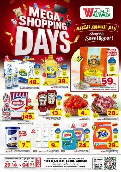 MEGA SHOPPING DAYS