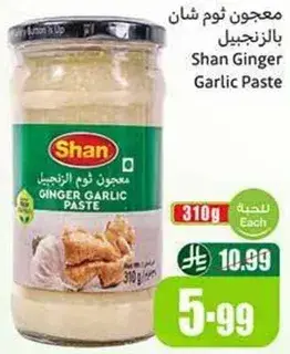 Shan Ginger Garlic Paste, 310g