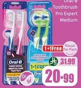 Oral-B Pro Expert Toothbrush 2 Pack
