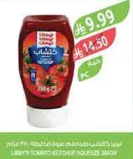 Libby's Tomato Ketchup Squeeze 350GR