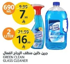 جرين كلين منظف الزجاج 2 لتر