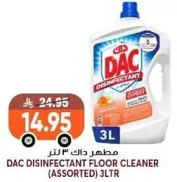 DAC Disinfectant Floor Cleaner 3L