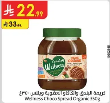 Wellness Choco Spread Organic 350g