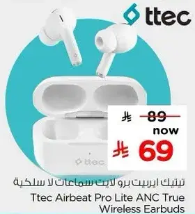 Ttec Airbeat Pro Lite ANC True Wireless Earbuds