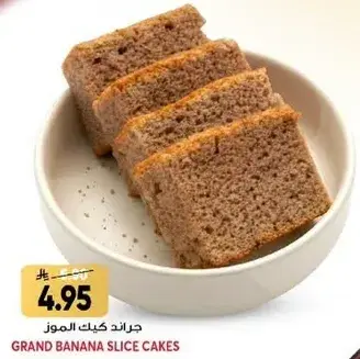 Grand Banana Slice Cakes