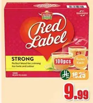 Red Label Tea Bags