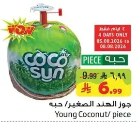 Young Coconut / piece