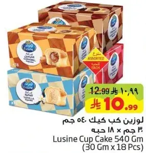لوزين كاب كيك 540 جرام