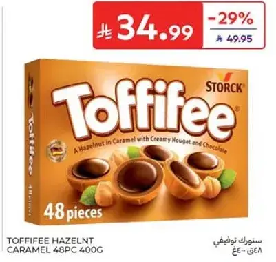 Toffifee Hazelnut Caramel 400g