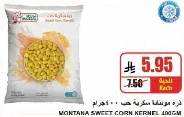 Montana Sweet Corn Kernel 400g