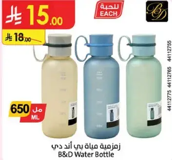 B&D Water Bottle