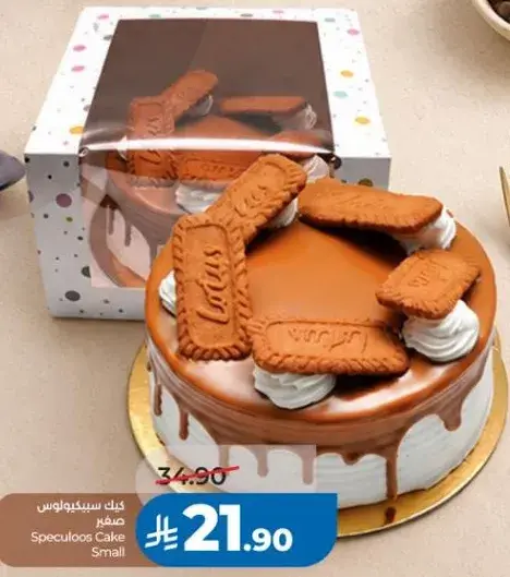 كيك سبيكولوس صغير