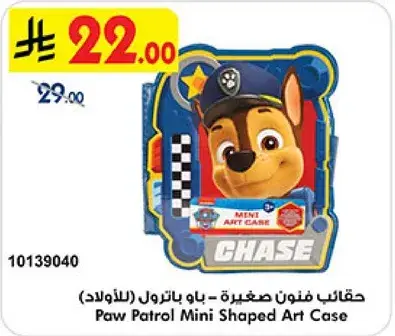Paw Patrol Mini Shaped Art Case
