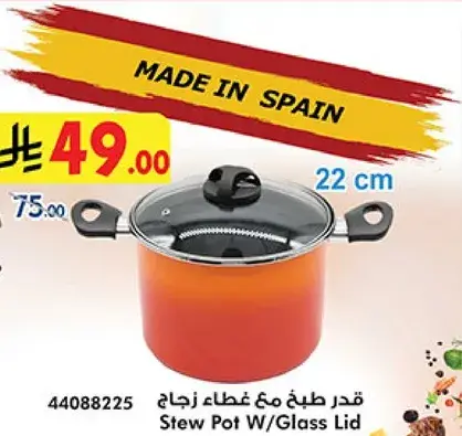 Stew Pot W/Glass Lid