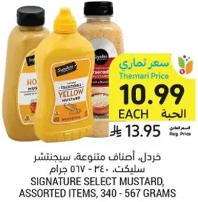 خردل، اصناف متنوعه، سيلكت، 340 - 567 جرام