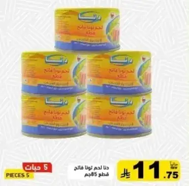 دينا لحم تونه فايق 85 جم × 5