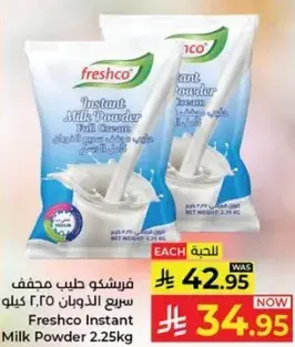 Freshco Instant Milk Powder Full Cream 2.25kg