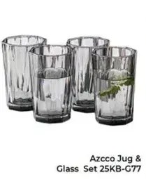 Azcco Jug & Glass Set